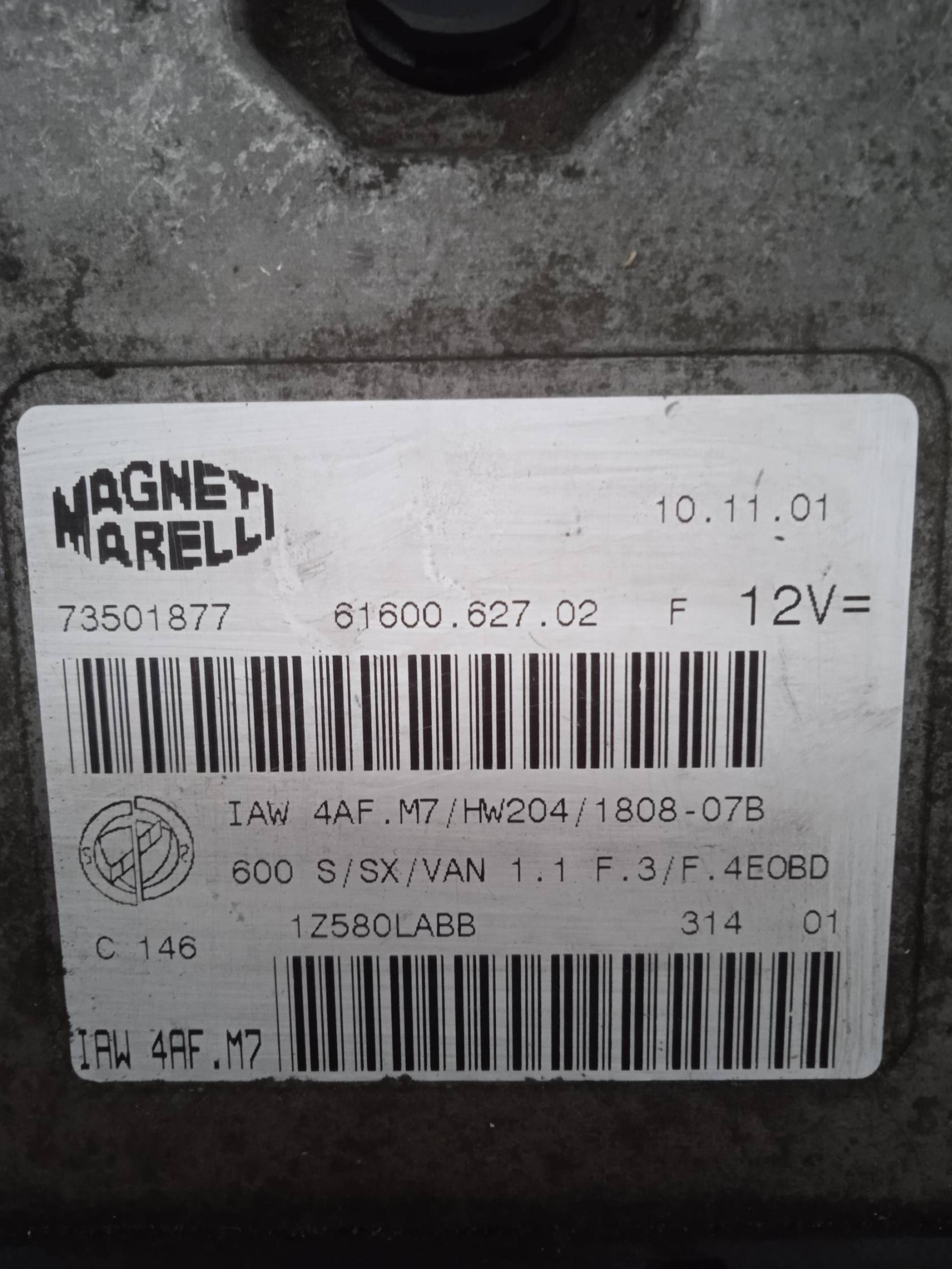 Centralina iniezione